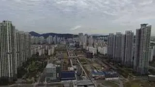 Cheongna International City, South Korea. DJI Phantom 3 Prof. Clip 2.