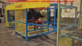 Screen Printer with auto infeed and outfeed