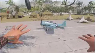 My First Time Flying a Fighter Pilot Plane in New Warzone Pacific Map Caldera (Call of Duty Warzone)