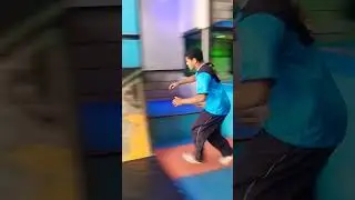 parkour na academia action