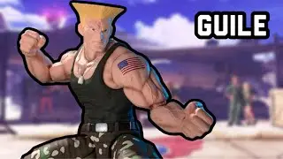 Обзор фигурки SH Figuarts Street Fighter Guile Tamashii Nations от BANDAI Namco