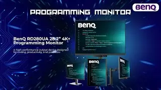 Video Promosi BenQ RD280UA 28 2&rdquo; 4K+ Programming Monitor Output Device