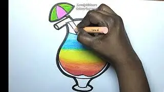 how to draw  Cool drink for kids and toodlers #videoforkids#simpledrawing#easydrawing#drawingforkids