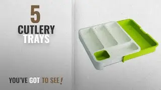 Top 10 Cutlery Trays [2018]: EVANA Drawer Organizer Expandable Cutlery Tray (Color available)