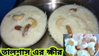 তালশাঁস এর ক্ষীর | talsash ar kir | silly chilly