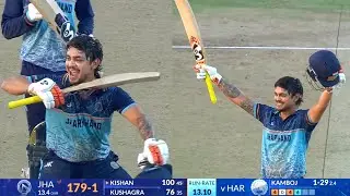 Ishan Kishan Century in Syed Mushtaq Ali Trophy 2025 Final | Jharkhand vs Haryana SMAT 2025 final