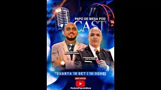 Podcast Papo de Mesa Pr Anderson Amaral