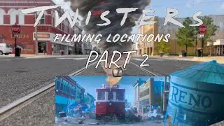 TWISTERS FILMING LOCATIONS PART 2 -  EL RENO FINALE SCENE
