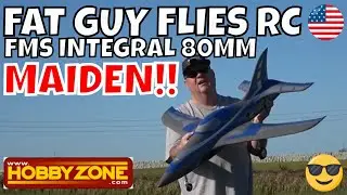 FMS INTEGRAL  80MM JET MAIDEN OF SHARKY! by Fat Guy Flies RC