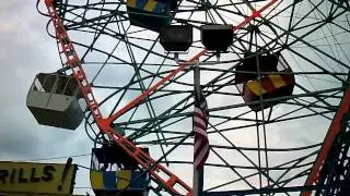 Coney Island Amusement Park (HD) July 2011 (Video 5) - Wonder Wheel Ground View