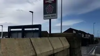 Squires gate station and Blackpool fc training ground