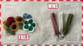 I Tried Making New Crochet Products… It DID NOT go as Planned | Vlogmas Day 3