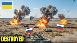 Drone Warfare at Its Deadliest&mdash;Ukraine Crushes 50 Russian Tanks!