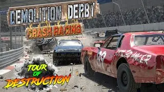 МУЛЬТИК ИГРА ПРО МАШИНКИ ДЛЯ ДЕТЕЙ Demolition Derby: Crash Racing