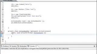 Event Handling  in Java Programming Language (Hindi)