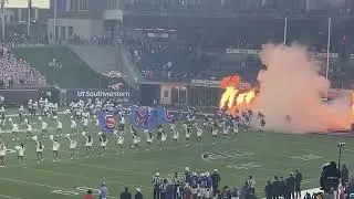 SMU Mustangs Running out of the Tunnel 🆚 Miami Hurricanes