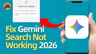 How To FIX Gemini Search Not Working (2026) | Gemini Search Error Solved
