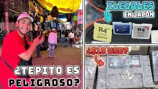 😱 Cazando tesoros el MERCADO DE PULGAS de Tepito en México 😱 ! ¿Peligroso?