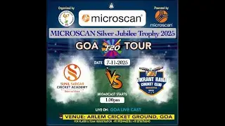 🔴Live | MATCH 4 | VRSC VS SUNIL SARGAR CA | MICROSCAN SILVER JUBILEE TROPHY 2025