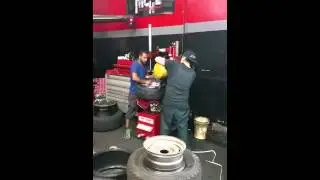 Intrack tires - slow motion