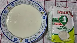 Maize Meal Porridge Recipe || Healthy Breakfast Porridge|| Instant MAIZE Meal Porridge