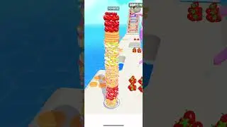 Pancake Run All Levels Walkthrough Mobile Relaxing Game Android,iOS Gameplay pro mix Level#gameplay