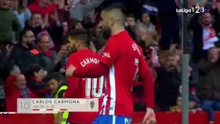 RESUMEN SPORTING 4-0 CULTURAL LEONESA || LIGA 123 || JORNADA 30