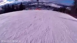 Koziniec Ski (trasa 1 i 2) - styczeń 2019