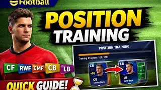 eFootball Position Training Tips 🔥 Improve Player Performance Fast | eFootball 2026