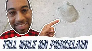 FILL HOLE ON PORCELAIN TILE: HOW TO | AJStoneLife.com