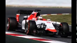 Angry R&auml;ikk&ouml;nen ''Wtf is this Marussia doing!?'' Spanish GP 2015