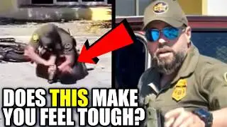 Federal Agent CHOKES Teen, Threatens Bystanders for Filming His Violence