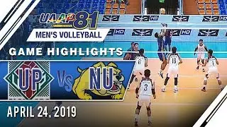 UAAP 81 MV: UP vs. NU | Game Highlights | April 24, 2019