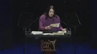 2018 Writers Guild Awards - Ann Dowd presents Long Form Original