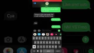 Round 5 North Melbourne vs Fremantle (text message storage)