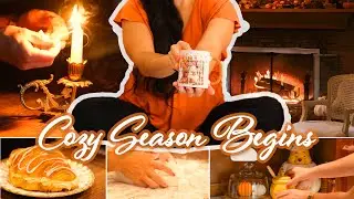 Cozy Fall Prep Vlog 🍂 Autumn Decor, Haul, Baking, Bookstore Trip, and More