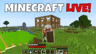 🔴 LIVE! Building a Minecraft EMPIRE In Survival | Road to 100 Subscribers 🔴