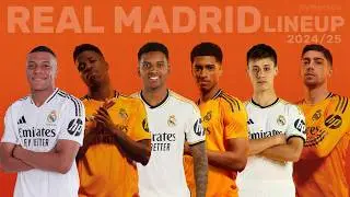 How Real Madrid LineUp With Mbappe