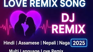 Multi Language Love Remix Song | Hindi + Assamese + Nepali + Naga | Heartbeat Love Mashup 2025