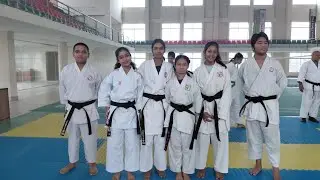 Group khata males and females Black belt video
