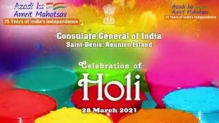 Celebration of Holi 2021