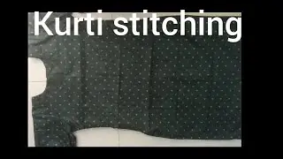 Kurti Stitching Easy Method| Kurti stitching|