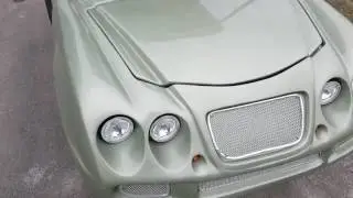 Bentley Style Golf Cart Club Car Electric For Sale Custom Seasts Rims Radio & More