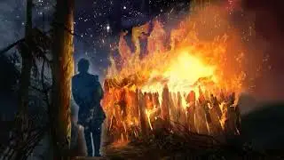Darth Vader Yule Log + Anakin Skywalker Force Ghost - 8 Hours