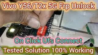 F64 ISP One Click Ufs Connect Without  Any Error Y56/T2x 5G Frp/Mdm Unlock