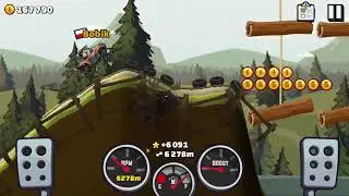 Hill climb racing 2  adventure 10 000 m offroaderem, odcinek 11
