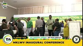 [WATCH LIVE] MKLWV Inaugural Conference, Free State.