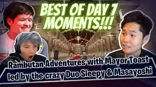 Rambutan Adventures with Mayor Toast led by Sleepy & Masayoshi l OTV SMP Minecraft Best of Day 7