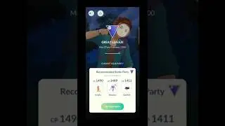 All Dark Team ⚫️ Great League ✨️ Pokemon Go 🛡⚔️ #pokemongo #pokemon #shorts #trending #gbl #gaming