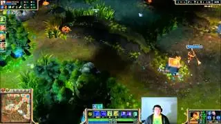 Scarra - Nidalee vs Pantheon Mid